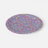 Moederdag voor papieren borden papieren bordje (Gekanteld)