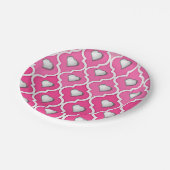 Moederdag voor papieren borden papieren bordje (Gekanteld)