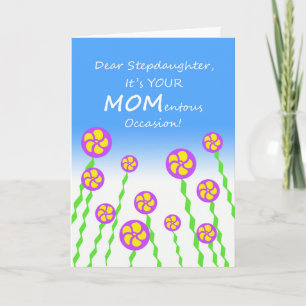 Moederdag voor stiefdochter, MOMentous Occasion Kaart