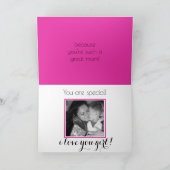 Moederdag Vriend Ik hou van kijken Kaart (Binnen)