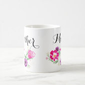 moederdag Waterverf Mok bloemen (Center)