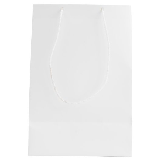 Moederdag Waterverf Rode rozenStruik Medium Cadeauzakje (Achterkant)