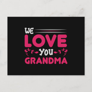 Moederdag - We houden van je oma Briefkaart
