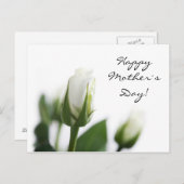 Moederdag wenskaart briefkaart (Voorkant / Achterkant)