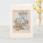 Moederdag Wenskaart Kaart (Gele Bloem)