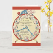 Moederdag Wenskaart Kaart (Gele Bloem)