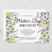 Moederdag Wilde Waterverf Kaart (Voorkant / Achterkant)