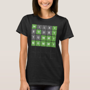 Moederdag woord gissen spel mam van peuter 1 t-shirt