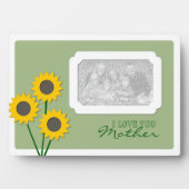 Moederdag Zonbloemen Fotoplaat (voorkant)