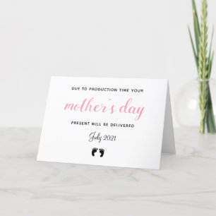 moederdag zwangerschap aankondiging grappige baby