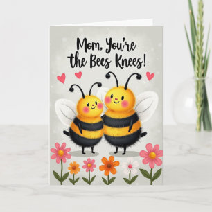 Moederdagkaart Bees Knees Kaart