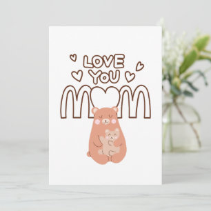 Moederdagkaart, Grappig Moederdaggeschenk voor mam Kaart