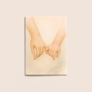 Moederdagkaart – Hand in Hand Kaart