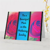 Moederdagkaart Kaart (Gele Bloem)