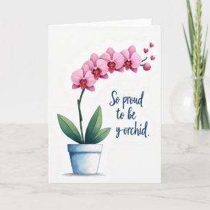 Moederdagkaart met roze bloesems kaart