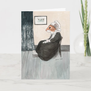 Moederdagkaart van Whistler's Mother Mouse Kaart