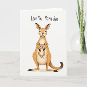 Moederdagkaart voor liefste vrouw en moeder kaart