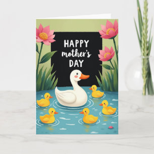 Moederdagkaart Water Vogel Kaart