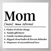 Moederdefinitie Poster (Voorkant)