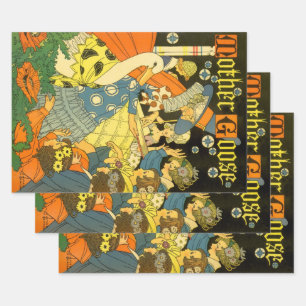  moederganzenboeken voor kinderen inpakpapier vel