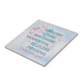 Moederhart Tegeltje (Zijkant)