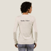 Moederhart Tri-Blend Shirt (Achterkant)