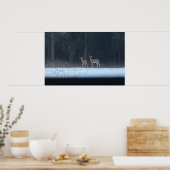 Moederhert en fawn poster (Keuken)