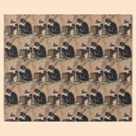 Moederkat en kittens cadeaupapier