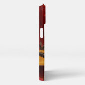 Moederkat en Kittens spelen met gitaar iPhone Hoesje (Rechterkant)