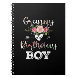Moederkunst Granny of a Birthday Boy Notitieboek