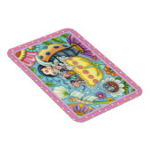 MOEDERLADYBUG EN KINDEREN, TULIP BUBBLE BATH MAGNEET (Rechterzijde)