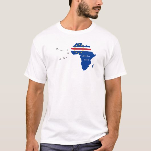 Moederland Afrika Kaapverdische eilanden T-shirt (Voorkant)