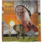 Moederland Douchegordijn (Voorkant)