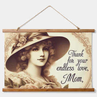 Moederliefde Hangend Wandkleed