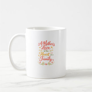 Moederliefde Hart Familie Koffiemok Cadeau