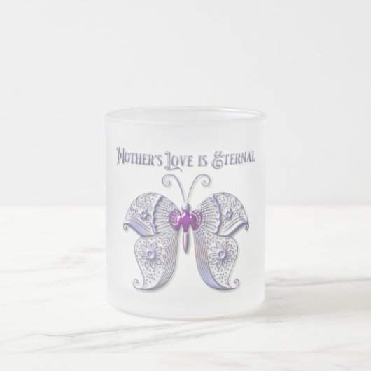 Moederliefde is etherisch matglas koffiemok (Center)