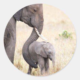 Moederliefde Ronde Sticker