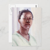 Moederloos kind briefkaart (Voorkant / Achterkant)