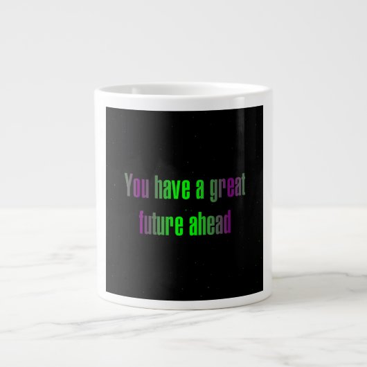 Moedermotto # 327 extra grote beker (Voorkant)