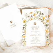 Moeders Beste Baby Shower Boho Wilde Bloemen Kaart