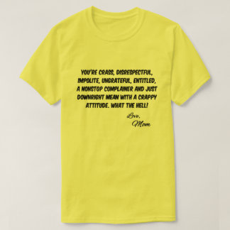 Moeders Boodschap T-shirt
