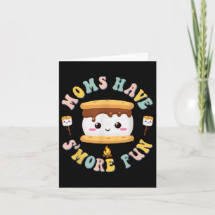 Moeders Camping Kawaii Smores Moeders hebben Smore Kaart