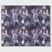  moeders en kinderen die rappen cadeaupapier (Vlak)