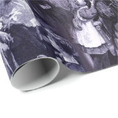  moeders en kinderen die rappen cadeaupapier (Rol Hoek)