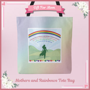 Moeders en Regenbogen Moederdag Boodschappentas Draagtas