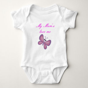 Moeders houden van me Meisjes kleding Romper