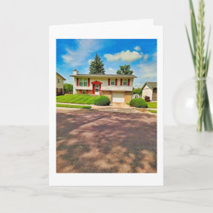 Moeders huis 41 jaar.  kaart