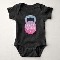 Moeders Kettlebell, Verlopend Roze en Blauwe Kettl