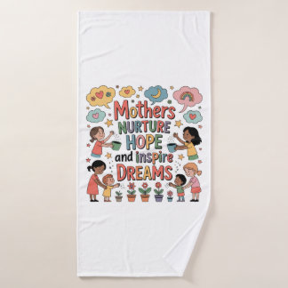 Moeders Koesteren Hoop En Inspireren Dromen Badhanddoek