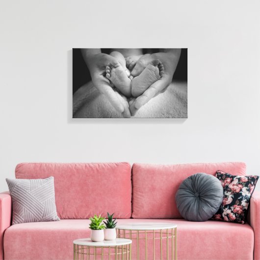 Moeders Liefde Canvas Afdruk (Insitu (Woonkamer))